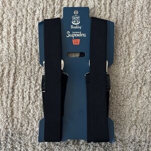 Wembley Classic Black Suspenders